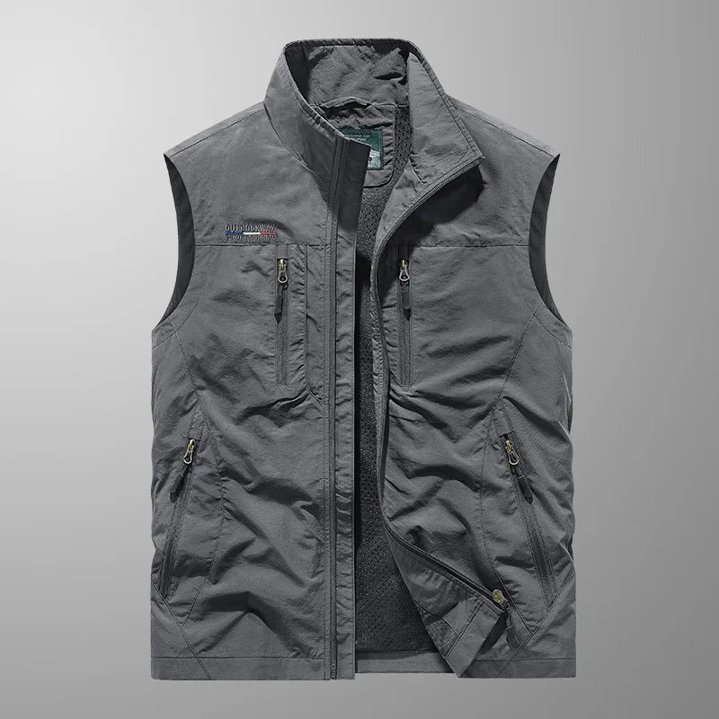Vincent | Gilet Cargo Traspirante da Uomo