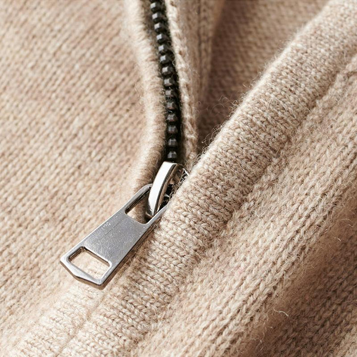 Pullover con Zip | Calore Morbido, Stile Sicuro di Sé
