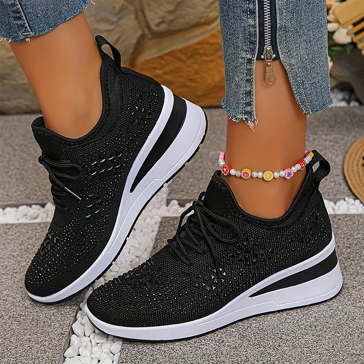 Bonnie | Sneaker Comode con Dettagli Glitter