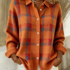Cait | Camicia Morbida a Righe Tartan