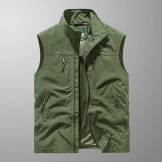 Vincent | Gilet Cargo Traspirante da Uomo