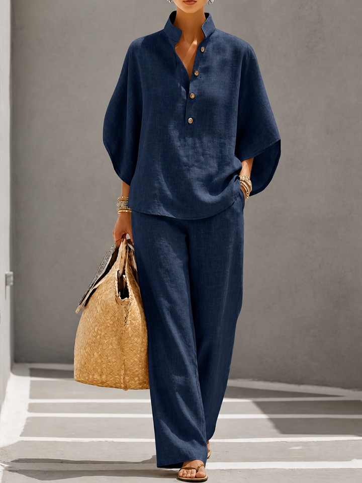 Ariel | Completo in Lino, Naturalezza ed Eleganza