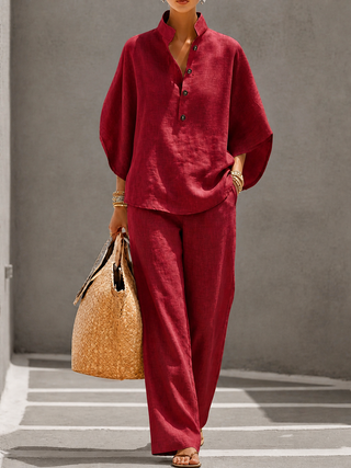 Ariel | Completo in Lino, Naturalezza ed Eleganza