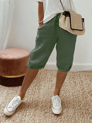 Sophie | Shorts Donna in Cotone e Lino