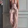 Selmira | Completo Elegante con Scollo a V e Bottoni