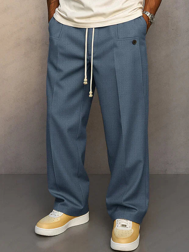 Didier | Pantalone Elegante con Coulisse Regolabile