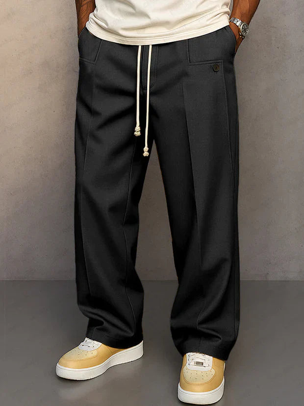 Didier | Pantalone Elegante con Coulisse Regolabile