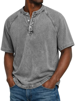 Lukas | Camicia Vintage con Bottoni per Uomo