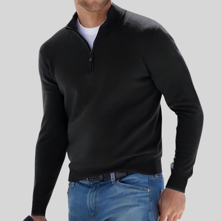Pullover con Zip | Calore Morbido, Stile Sicuro di Sé