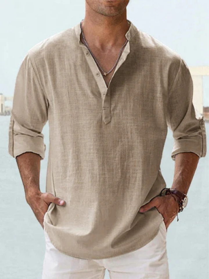 Finn | Camicia in Lino Traspirante