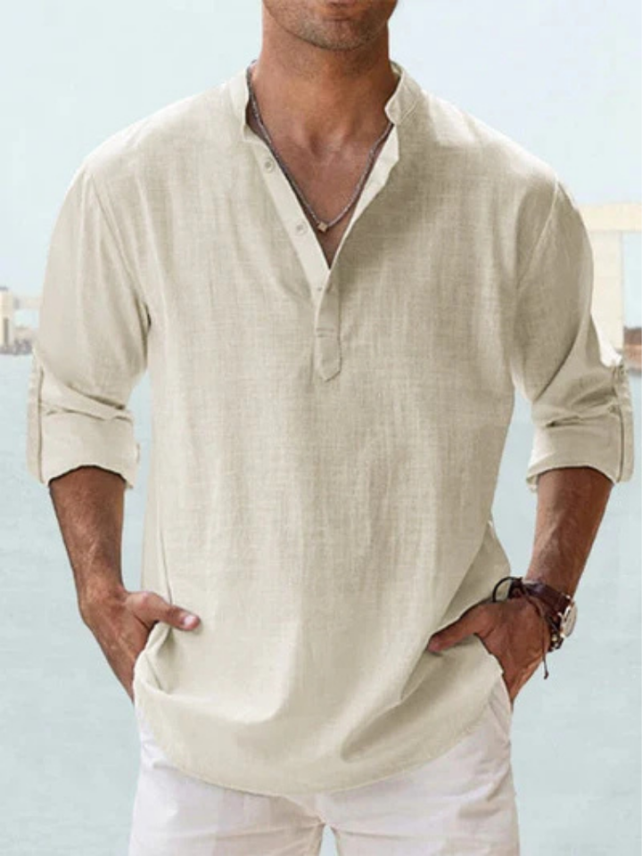 Finn | Camicia in Lino Traspirante