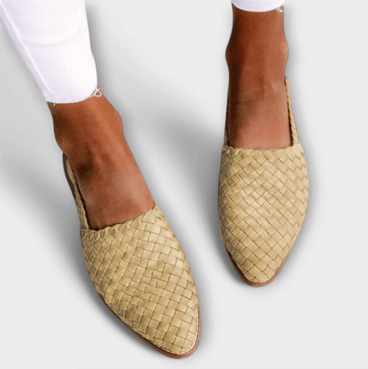 Aurora | Slingback con Design Intrecciato
