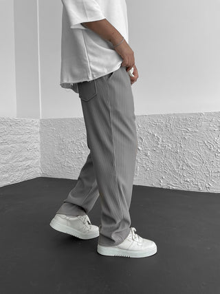 Sami | Pantalone Stretch a Costine, Comfort Elegante