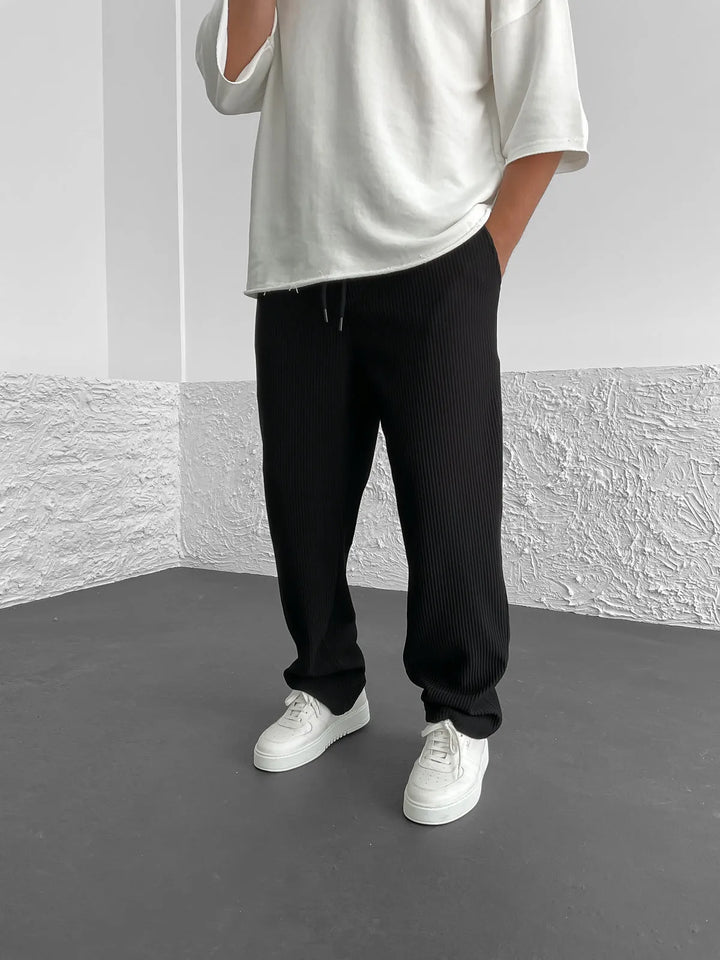 Sami | Pantalone Stretch a Costine, Comfort Elegante