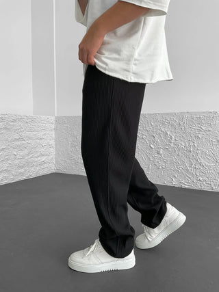 Sami | Pantalone Stretch a Costine, Comfort Elegante