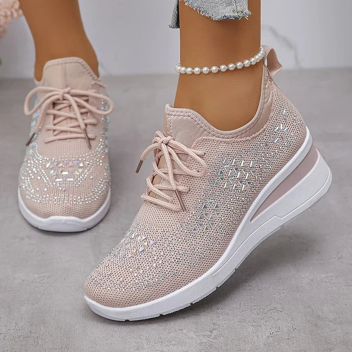 Bonnie | Sneaker Comode con Dettagli Glitter