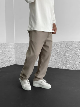 Sami | Pantalone Stretch a Costine, Comfort Elegante