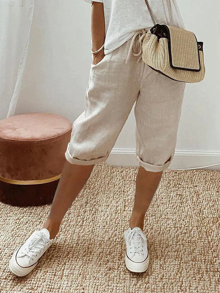Sophie | Shorts Donna in Cotone e Lino