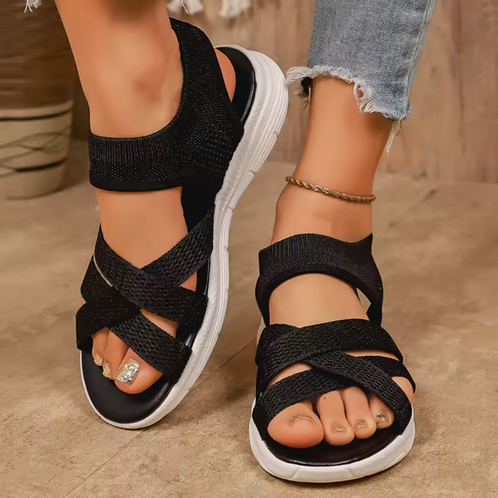 Lucia | Sandali in Maglia Ultra Flessibile